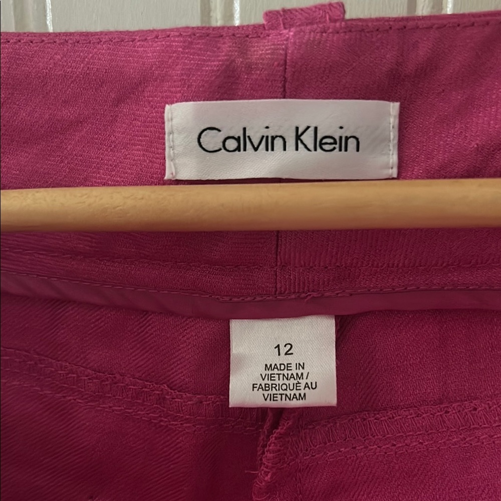 Calvin Klein Bright Pink Pants
